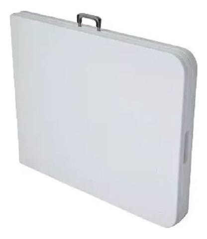 mesa plegable hogar color blanco