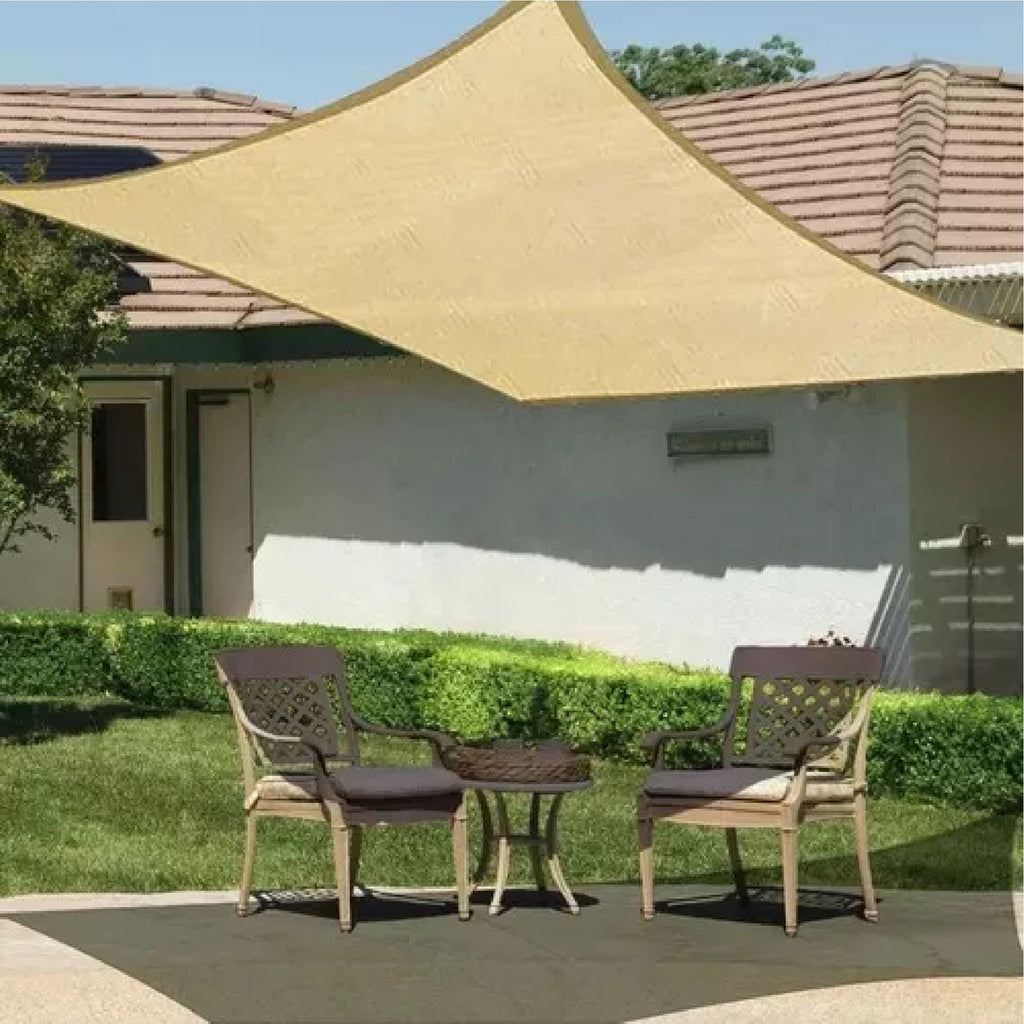 Toldo Vela Sombreadora Malla Sombra 5x5 Rectangular
