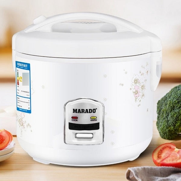 Arrocera Eléctrica Olla Multifuncional Marado 4lts 700w 220v Color Blanco