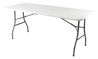 mesa plegable hogar color blanco
