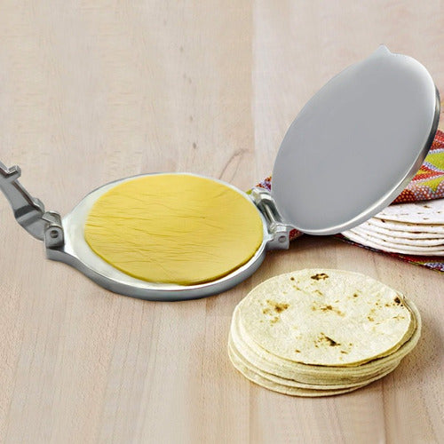 Prensa Para Tortillas Fajitas Patacones Masa Cocina 20 Cm