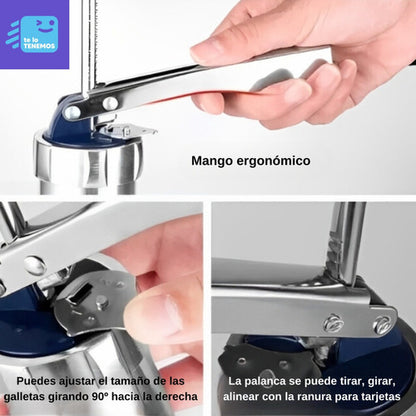Maquina Para Galletas Y Decoración Repostería 14 Accesorios