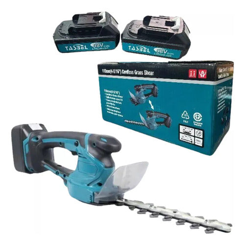 Cortasetos Inalambrico Portatil 98 V 2 Baterias