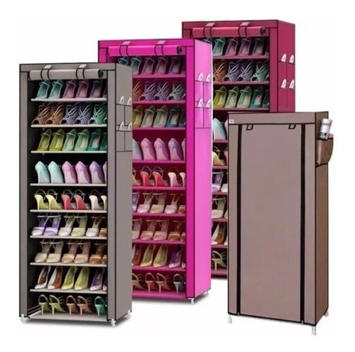 Zapatero 9 Pisos Organizador De Zapatos Armable