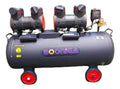 Compresor 100 Litros 1200w 220v Insonoro Booniga