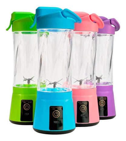 Termo Licuadora Portátil Recargable Batidos Vaso Juguera