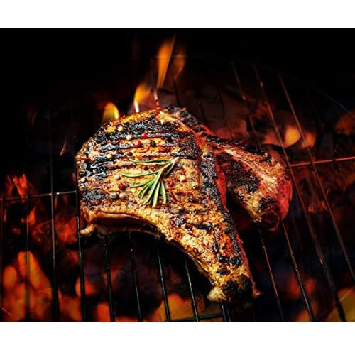 Parrilla Bbq Portátil De 14 Pulgadas, Barbacoa De Carb...