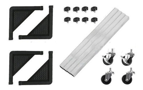 Base Multiusos Ruedas Cocinas Lavadoras Refrigerador Grande