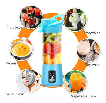 Termo Licuadora Portátil Recargable Batidos Vaso Juguera