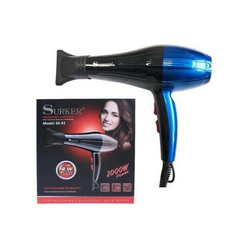 Secador De Pelo Mango Desplegable 2000w Surker Sk-61