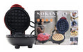 Mini Wafflera Sokany Eléctrica Para Repostería O Comidas