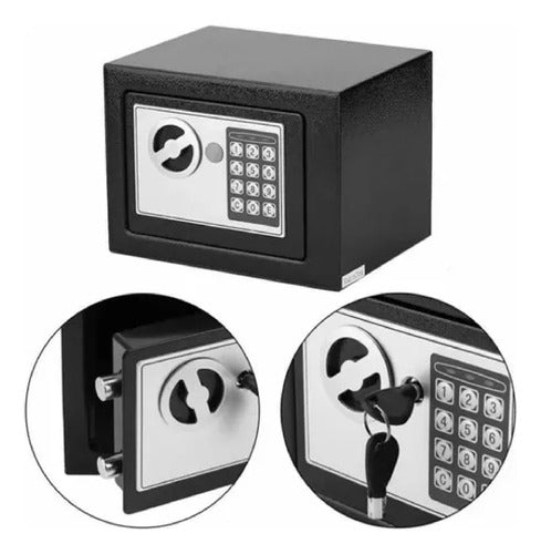 Caja Fuerte Digital Electrónica Teclado Llave