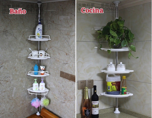 Organizador Ducha Baño Cocina Esquinero