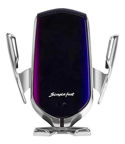 Soporte Para Celular Auto Con Cargador Inalámbrico R1