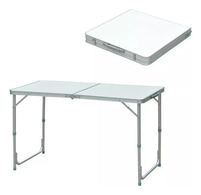 Mesa De Camping Plegable Y Convertible Con Altura Regulable
