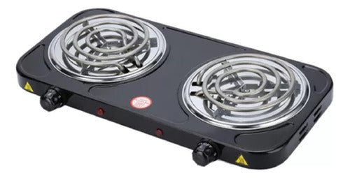 Cocina Cocinilla  Eléctrica 2 Platos Star Chef 2000w