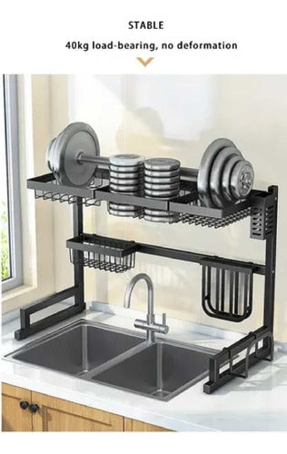 Secaplato Escurridor Secador Loza Organizador De Loza 65cm
