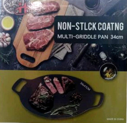 Parrilla Multiplancha, Barbacoa, Multi-griddle Grill 34cm