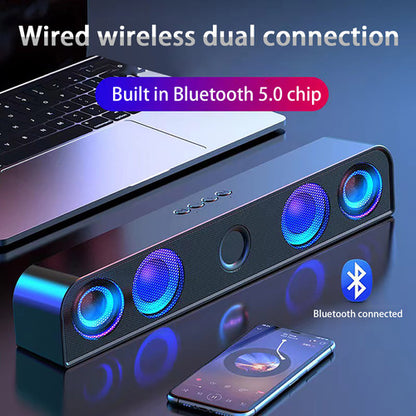 Sistema De Cine En Casa Con Audio Bluetooth Colorido J Hy-68