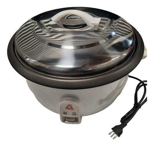 Arrocera  Industrial Eléctrica Para 4 Kilos Arroz (18 L)