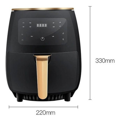 Freidora De Aire Airfryer Sin Aceite Pantalla Digital 4,5 Lt