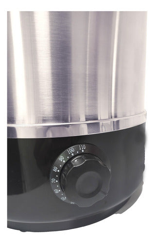 🔥Termo Hervidor Cubo Aislado de Doble Capa de 20 litros Acero Inoxidable🔥 1800W 220V 50Hz