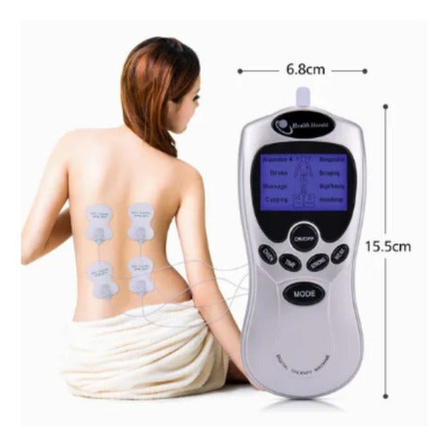 Aparato de fisioterapia, electrochoque, masaje, dolor muscular