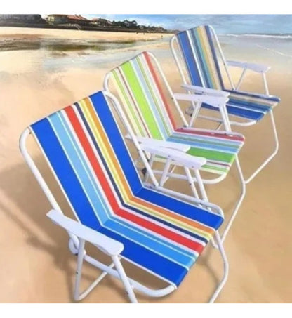 Silla Playera Plegable Ideal Para La Piscina Playa