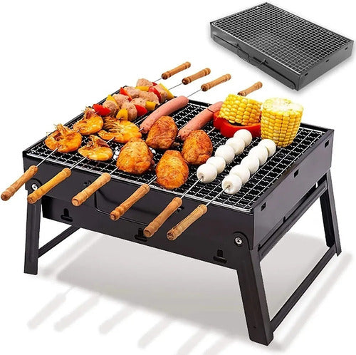 Parrilla Portátil a Carbón