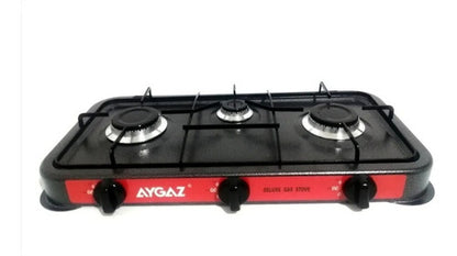 Cocinilla A Gas 3 Hornillas Con Tapa