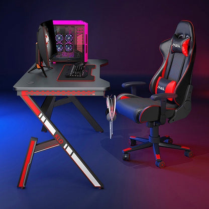 Escritorio Gamer Modelo Y Espesor 16mm, 120x60x75