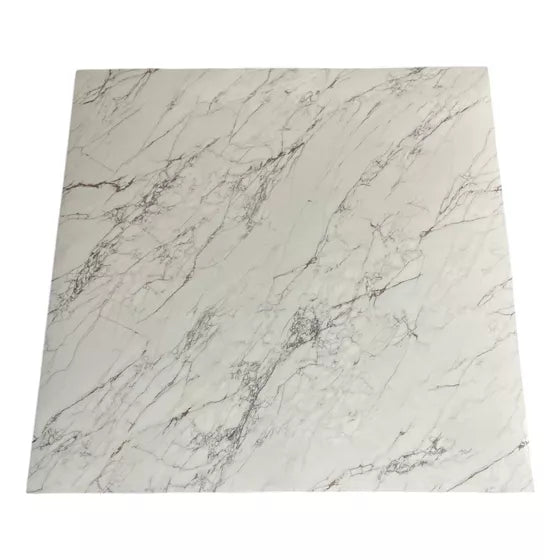 Lámina Adhesiva Pvc Pack10 Efecto Cerámica Mármol,negra Gris