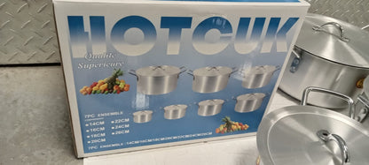Oferta de Set  de Ollas de Aluminio 7 piezas