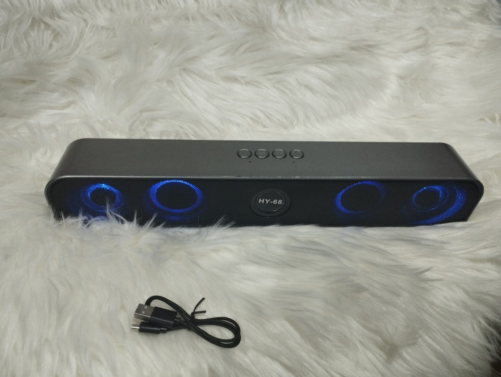 Parlante o Altavoz Bluetooth con barra de sonido HY-68