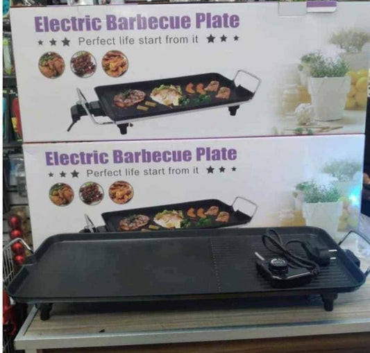 Parrilla eléctrica con plancha
