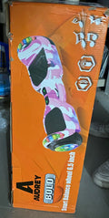 Patineta Eléctrica 6.5 pulgadas Scooter con luz Se conectan con Bluetooh