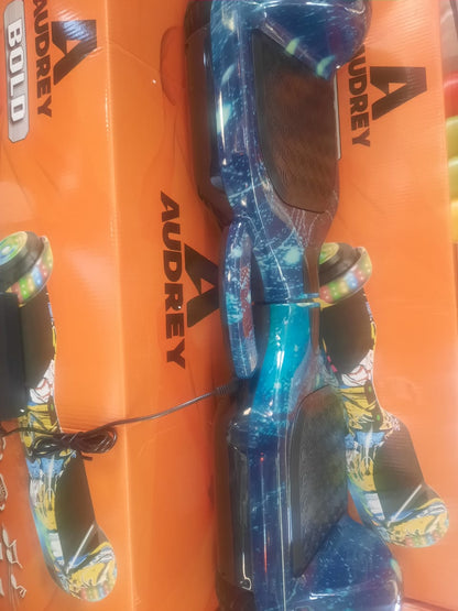 Patineta Eléctrica 6.5 pulgadas Scooter con luz Se conectan con Bluetooh