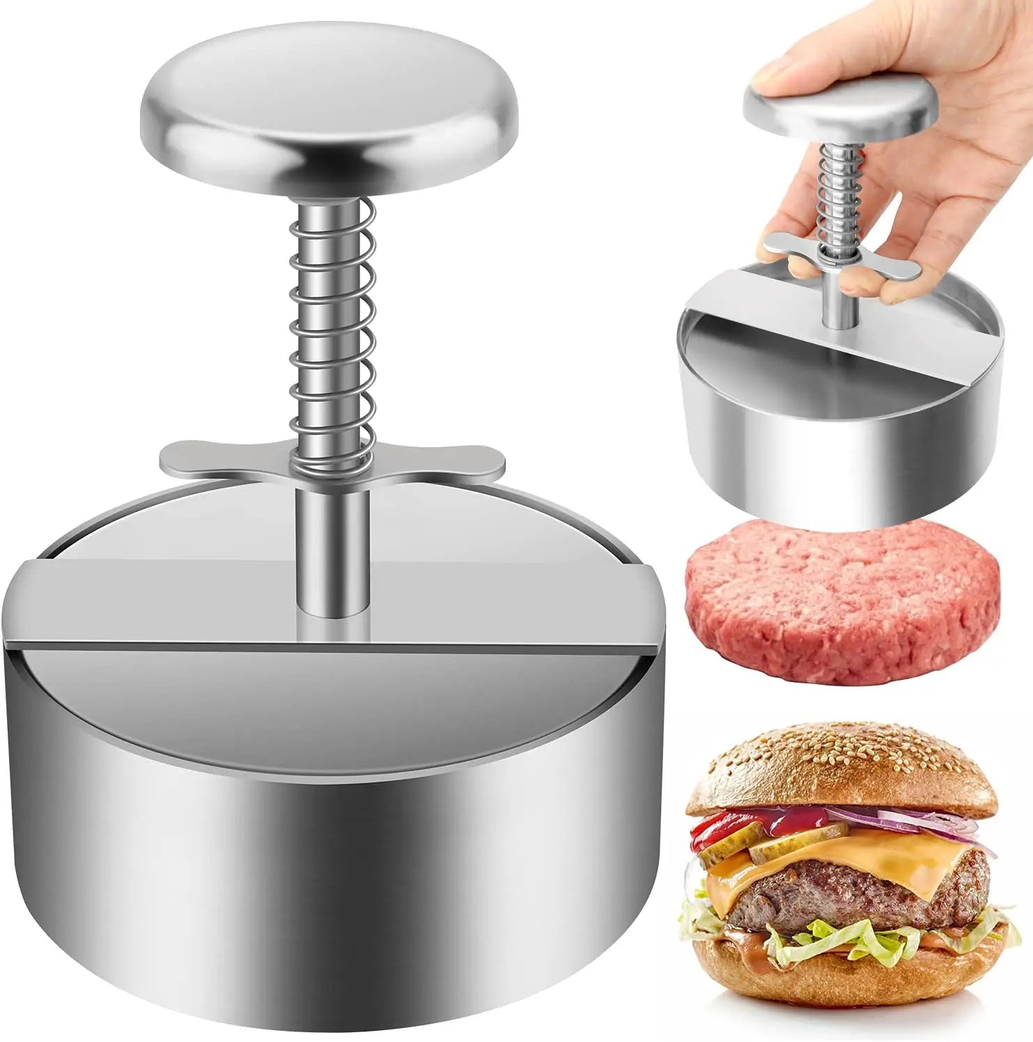 MOLDE PARA HAMBURGUESA 11 cm