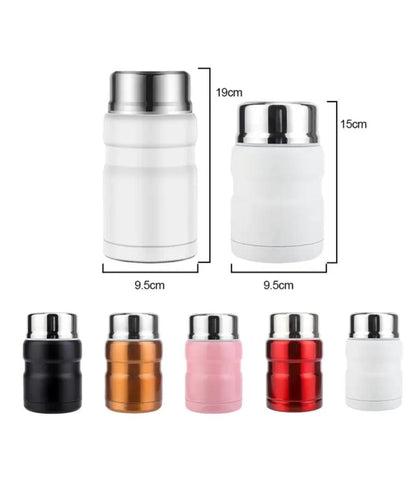TERMO PARA COMIDA CON CUCHARA 750ml
