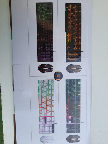 Teclado letra cuadrada