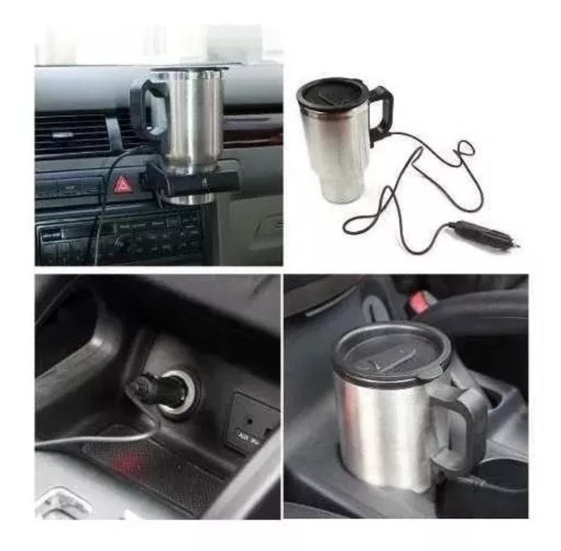 Vaso Térmico Acero Tazón Eléctrico 12v