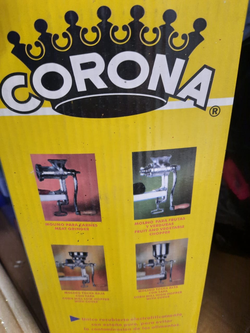 Molino Manual Corona