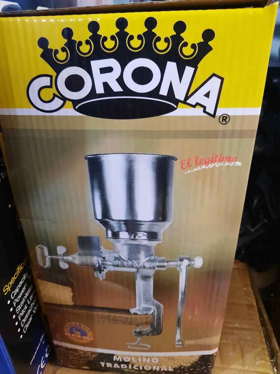 Molino Manual Corona