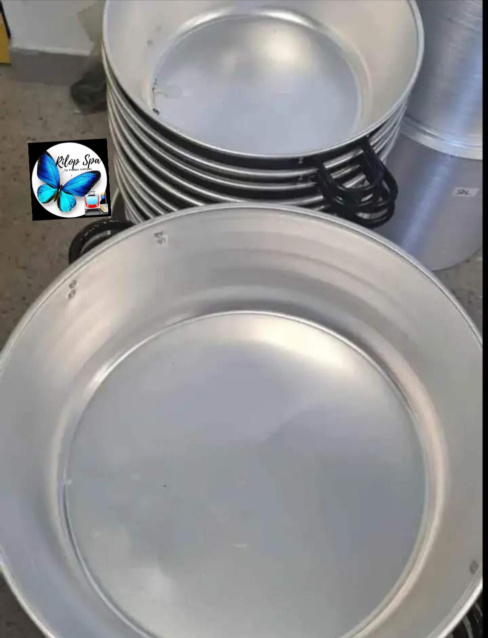 OFERTA de Pailas Freidora de Aluminio Nro: 44cm