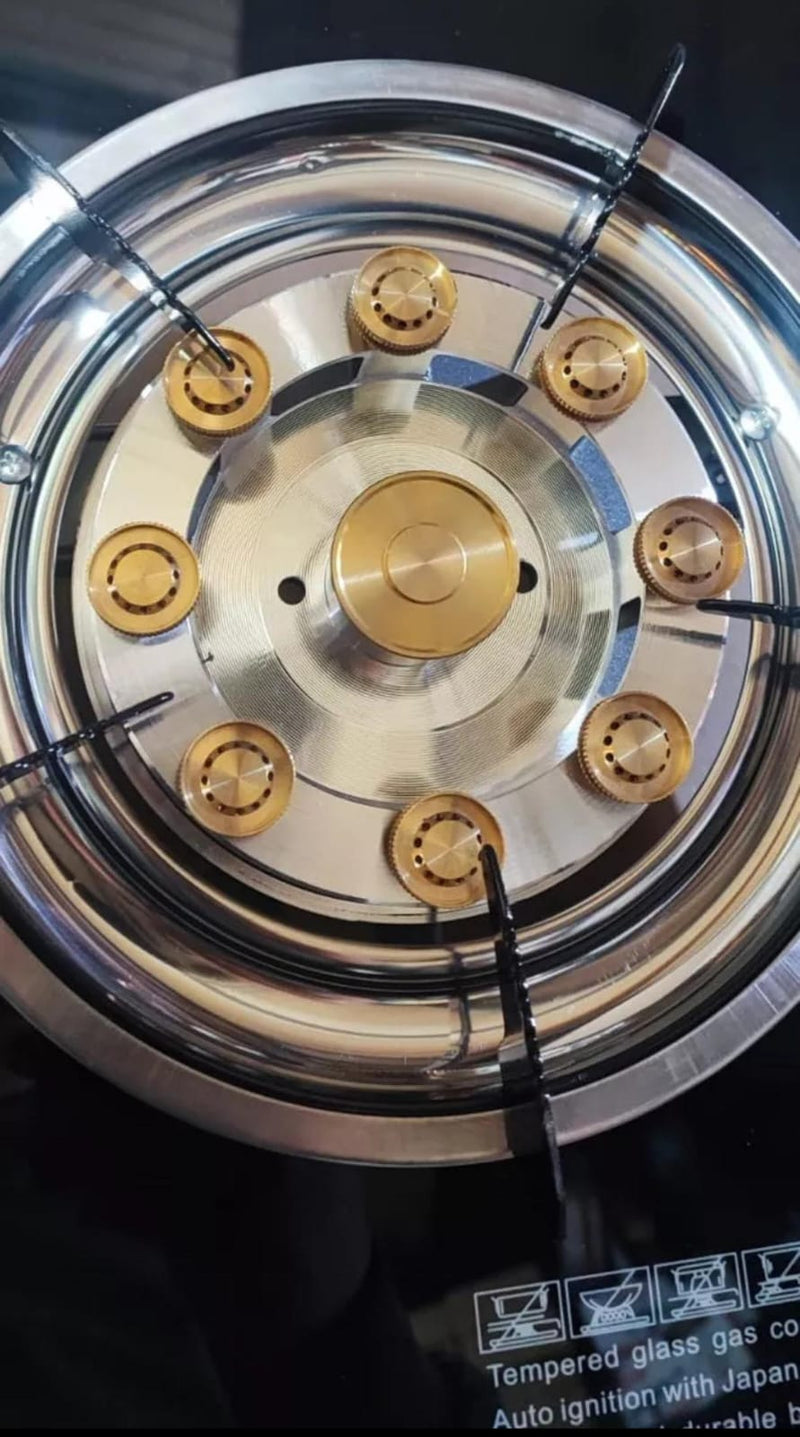 COCINA PORTÁTIL A GAS ENCIMERA 3 PLATOS