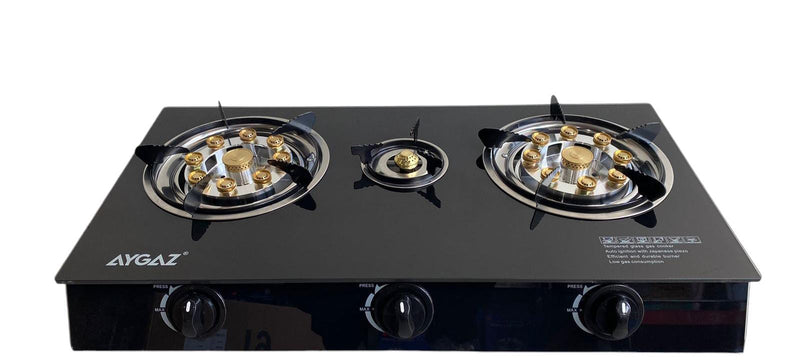 COCINA PORTÁTIL A GAS ENCIMERA 3 PLATOS