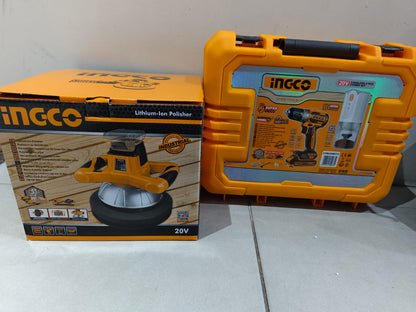 Kit de 3 herramientas Pulidora Inalámbrica de 20 voltios taladro inalámbrico y mini molino de café
