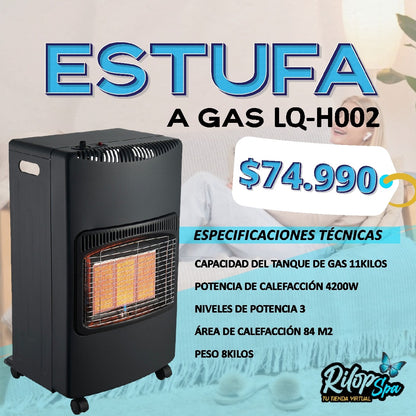 Estufa o Calefactor para interiores a Gas LQ-H002