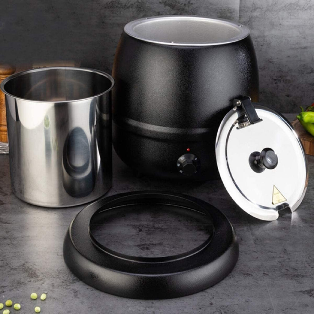 Olla Sopera Negra 10 Lts At51588