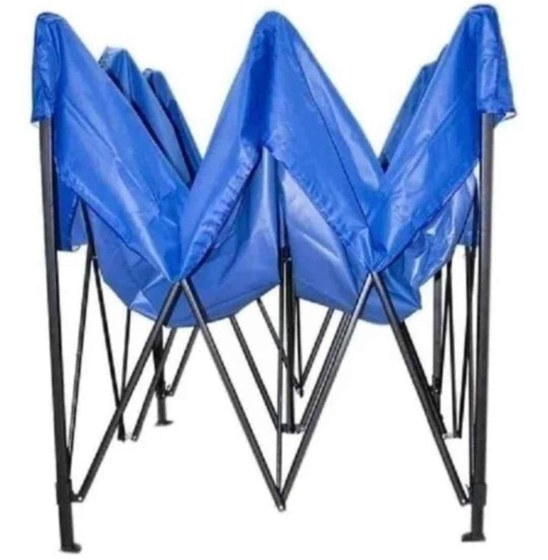 Toldo Araña Plegable 2x2 Metros Color Azul Buena Calidad